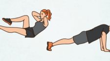 Fast ab workout at home