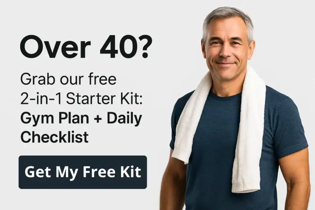 Over 40 fitness starter kit for men